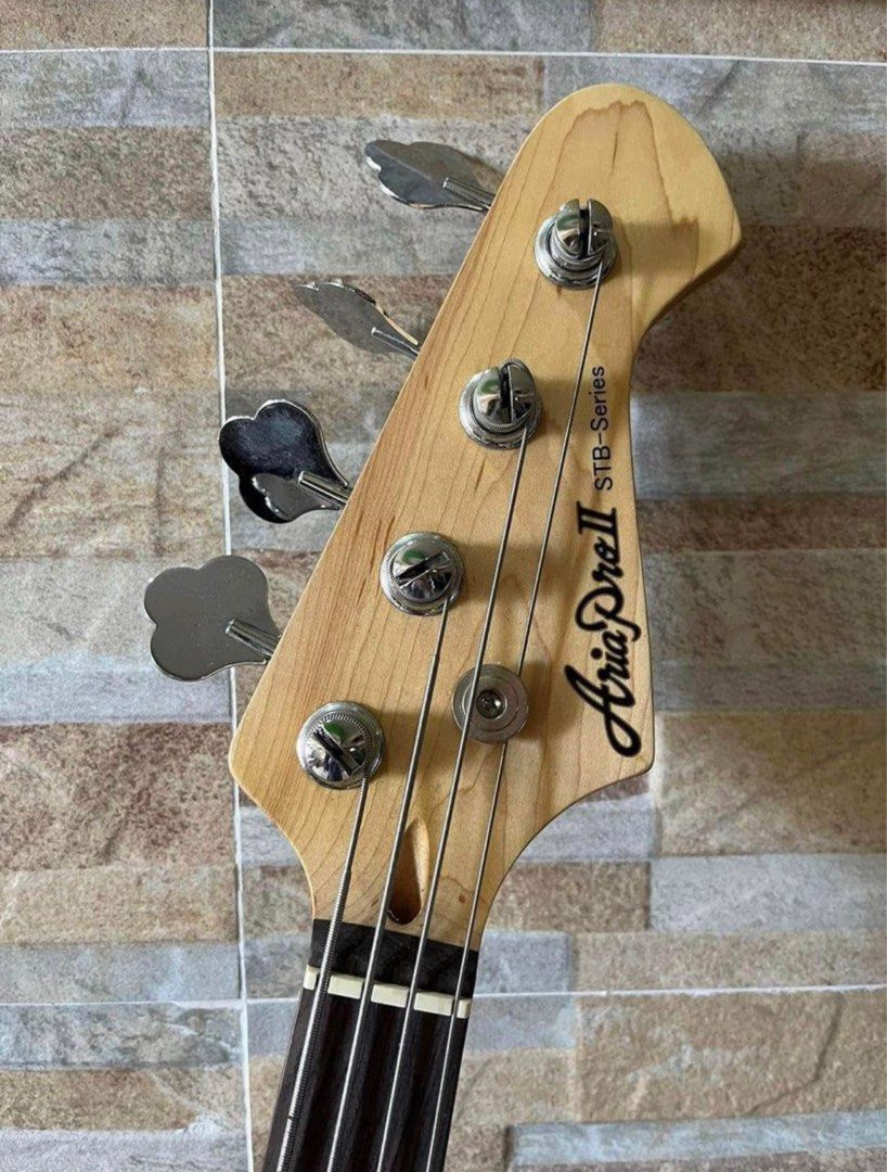 Bass Guitar- Aria Pro 2- STB PB (Category: Musical Instruments) located in Calamba. Submitted by clnyvn (Listing ID 1311961107, Image 3). Description: With bass bag Used few times only .