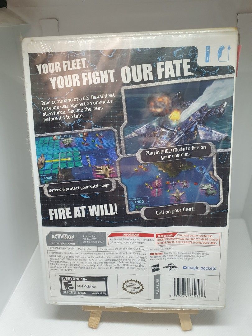 Battleship (Nintendo Wii) (Category: Nintendo) located in Quezon City. Submitted by itemsforadoption (Listing ID 1311956580, Image 2). Description: Rfs: Its 2024! Happy New Year! Hoping you have a good year ahead of you! If you have questions feel free to send a message. Though I'll most likely be able to reply from 10am to 8pm. Please be patient and understanding. Decluttering games and items that I've picked up or for friends and family. Price:
