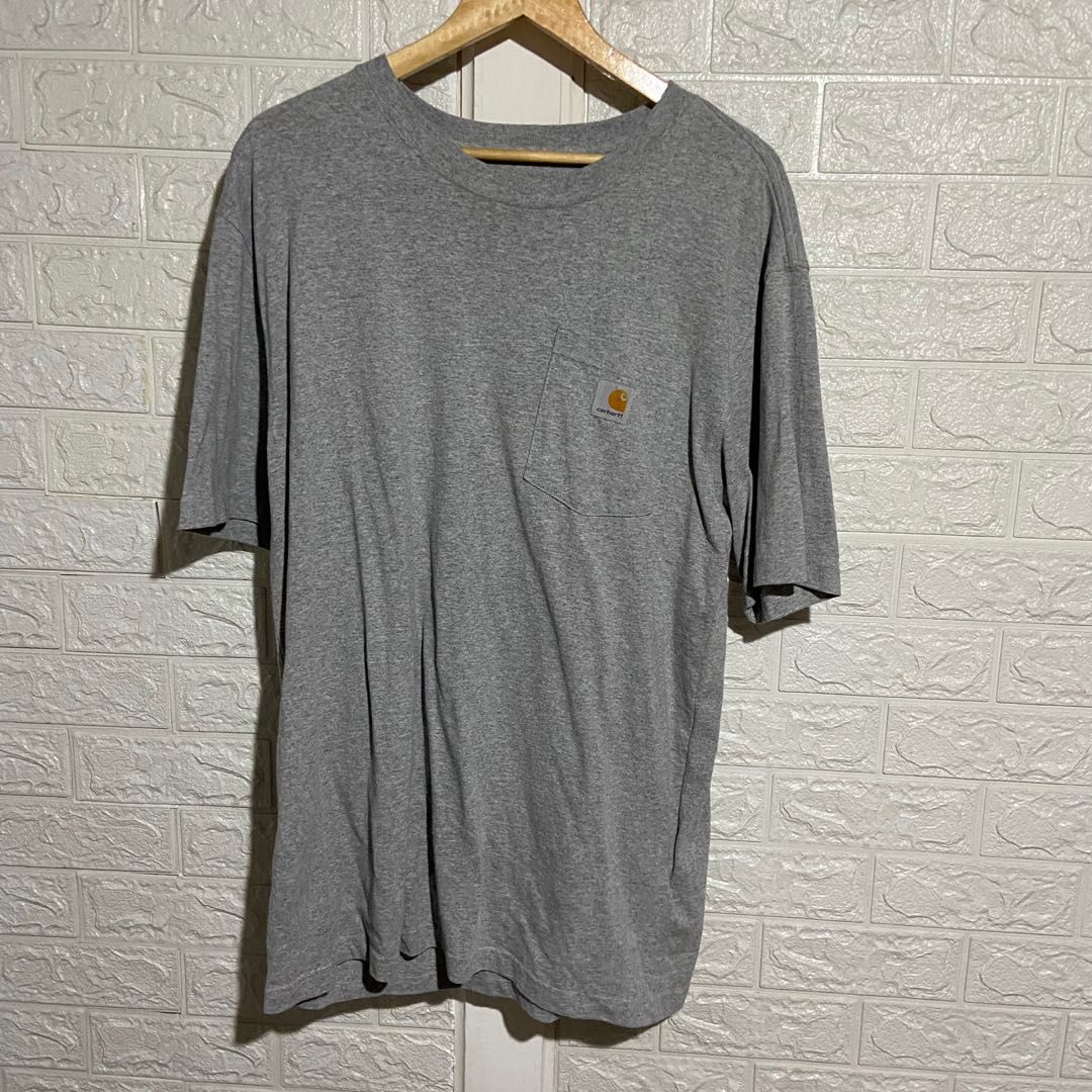 Carhartt Shirt Original (Category: Tshirts & Polo Shirts ) located in Quezon City. Submitted by mattyyyyyyy (Listing ID 1312072268, Image 1). Description: Size medium loose fit (fit to large) Condition: 9.5/10 QC AREA.