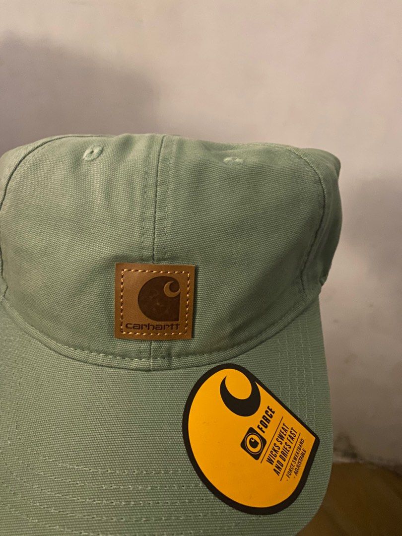 CARRHART GREEN DAD CAP Men s Fashion Activewear on Carousell