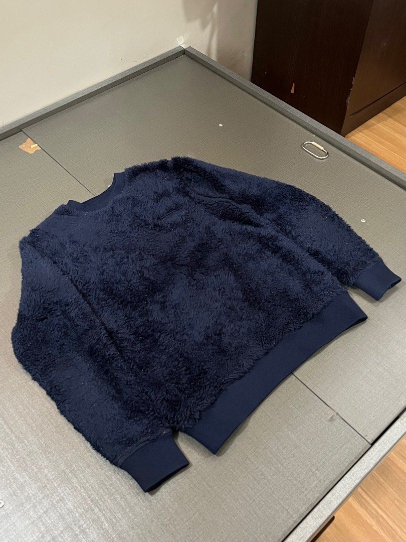 Champion x BEAUTY YOUTH sherpa fleece sweater Men s Fashion Coats Jackets and Outerwear on Carousell