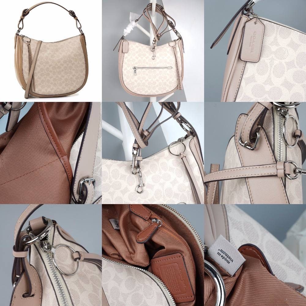 Coach aof sutton hobo tan