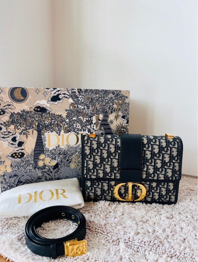 Dior 30 Montaigne Oblique Crossbody Luxury Bags Wallets on Carousell