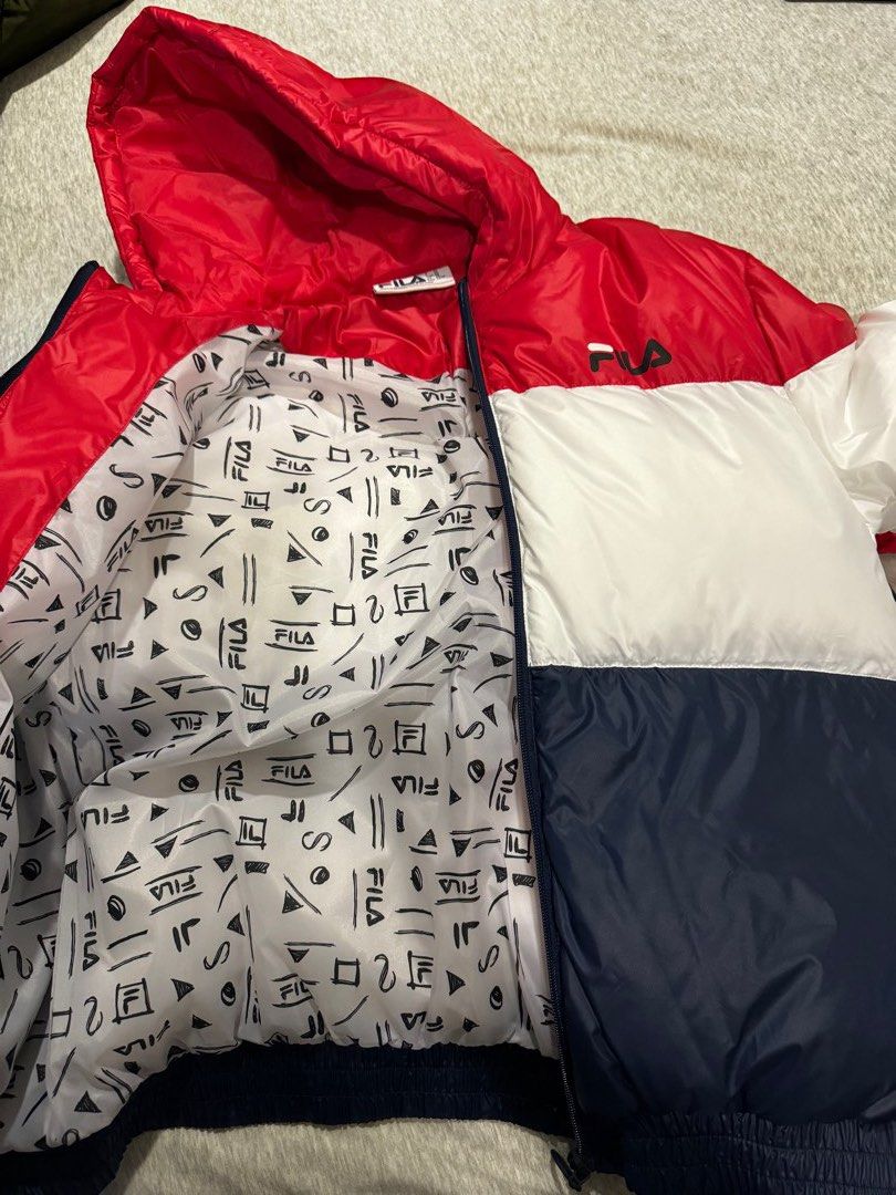 Fila Tatum Striped Jacket Men s Fashion Coats Jackets and Outerwear on Carousell
