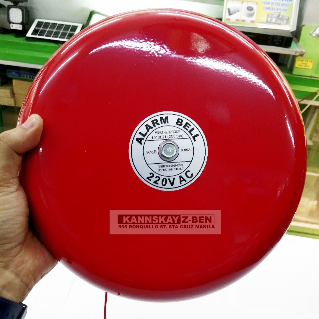 FIRE ALARM BELL 220vAC 10