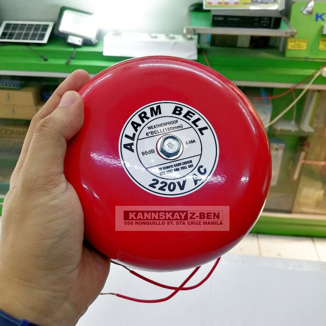 FIRE ALARM BELL 220vAC 10