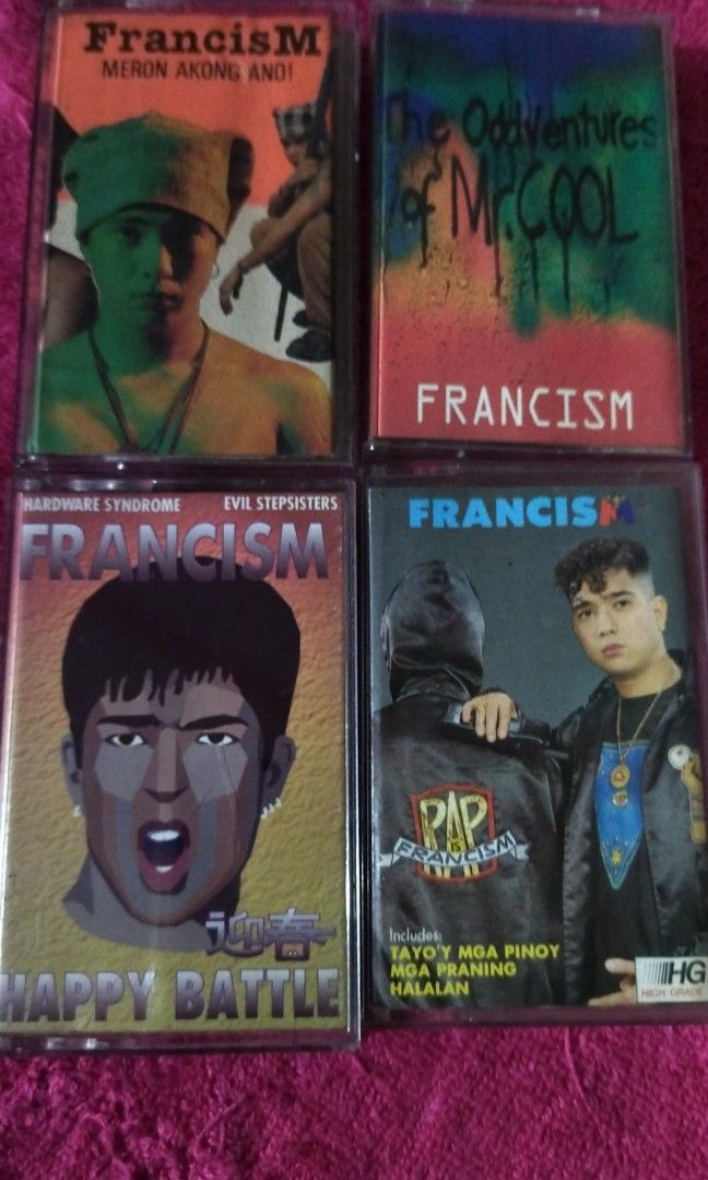 Francis M vintage tapes (Category: Portable Music Players) located in Pateros City. Submitted by lancep2020 (Listing ID 1311930439, Image 1). Description: vintage francis m tapes for sale in very good condition no penmarks,no amag 1,200 each instant francis m collection.
