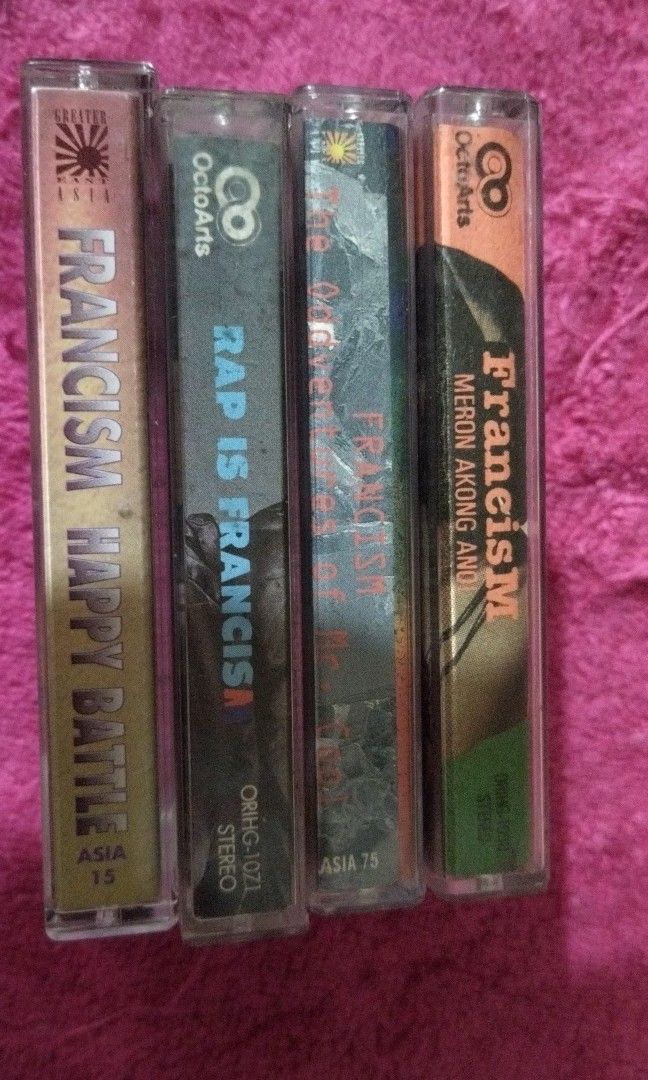 Francis M vintage tapes (Category: Portable Music Players) located in Pateros City. Submitted by lancep2020 (Listing ID 1311930439, Image 3). Description: vintage francis m tapes for sale in very good condition no penmarks,no amag 1,200 each instant francis m collection.