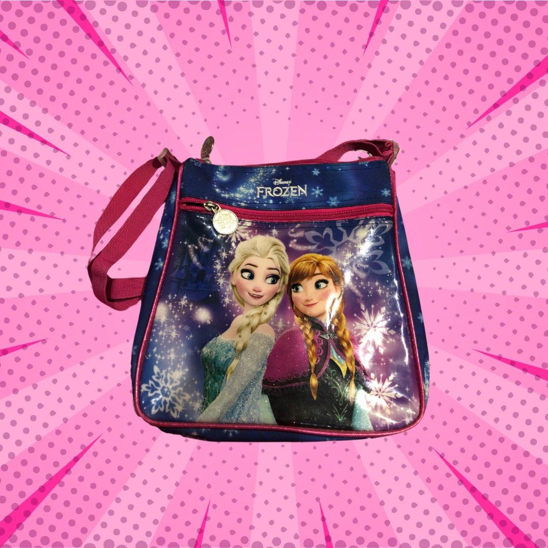 Frozen Shoulder Bag (Category: Babies & Kids Fashion) located in Zamboanga. Submitted by declutteringhub (Listing ID 1311936197, Image 1). Description: chat me for more infos.