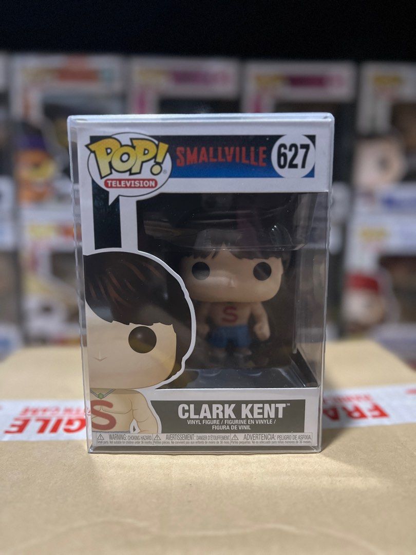Funko Pop Television Smallville Clark Kent (Category: Western Merchandise) located in Bacoor. Submitted by chongscollectibles (Listing ID 1312011042, Image 1). Description: Box condition is 9/10. Comes with free regular protector Mop:Gcash Mod:Lalamove,LBC Meetups:The District Dasmariñas, Alabang Town Center, Festival Mall, Rockwell Makati (by schedule)..