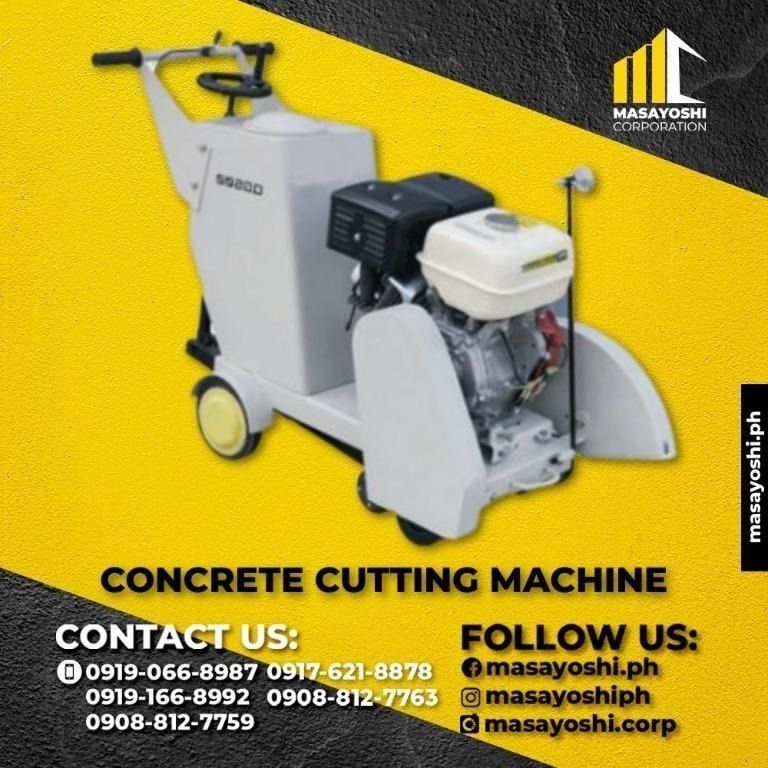 Gasoline Concrete Pavement Cutting Machine HQS500A | Road Roller ...