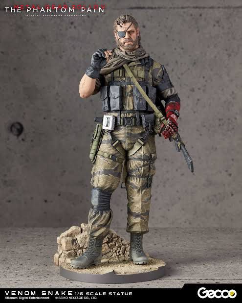 Gecco Metal Gear Solid V Phantom Pain Venom Snake Statue (Category: Figurines & Statues) located in Taguig. Submitted by jmcagapito (Listing ID 1312009375, Image 1). Description: Gecco Metal Gear Solid V Venom Snake 1/6 Scale Statue BIB condition, displayed in glasscab Rare figure complete with box 29,500 Lalamove/grab or meetup Vistamall Taguig, Makati One Ayala.