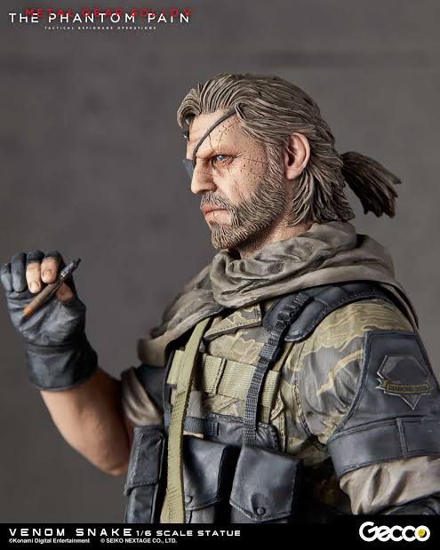 Gecco Metal Gear Solid V Phantom Pain Venom Snake Statue (Category: Figurines & Statues) located in Taguig. Submitted by jmcagapito (Listing ID 1312009375, Image 3). Description: Gecco Metal Gear Solid V Venom Snake 1/6 Scale Statue BIB condition, displayed in glasscab Rare figure complete with box 29,500 Lalamove/grab or meetup Vistamall Taguig, Makati One Ayala.
