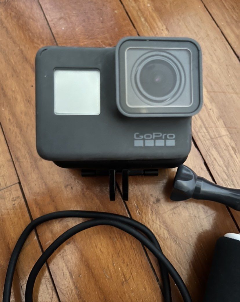 GoPro Hero 5 Black (Category: Cameras) located in Manila. Submitted by aling_aligeng (Listing ID 1312012242, Image 3). Description: Includes: - GoPro Hero 5 (microSD not included) - frame casing - floating hand grip - usb cable charger - original battery - others (original accessories, booklet/manual, stickers) - no box Price still negotiable. .