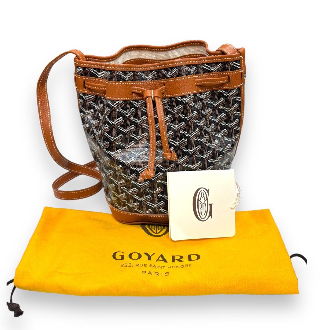 Goyard Le Sac Petit Flot Bucket Luxury Bags Wallets on Carousell