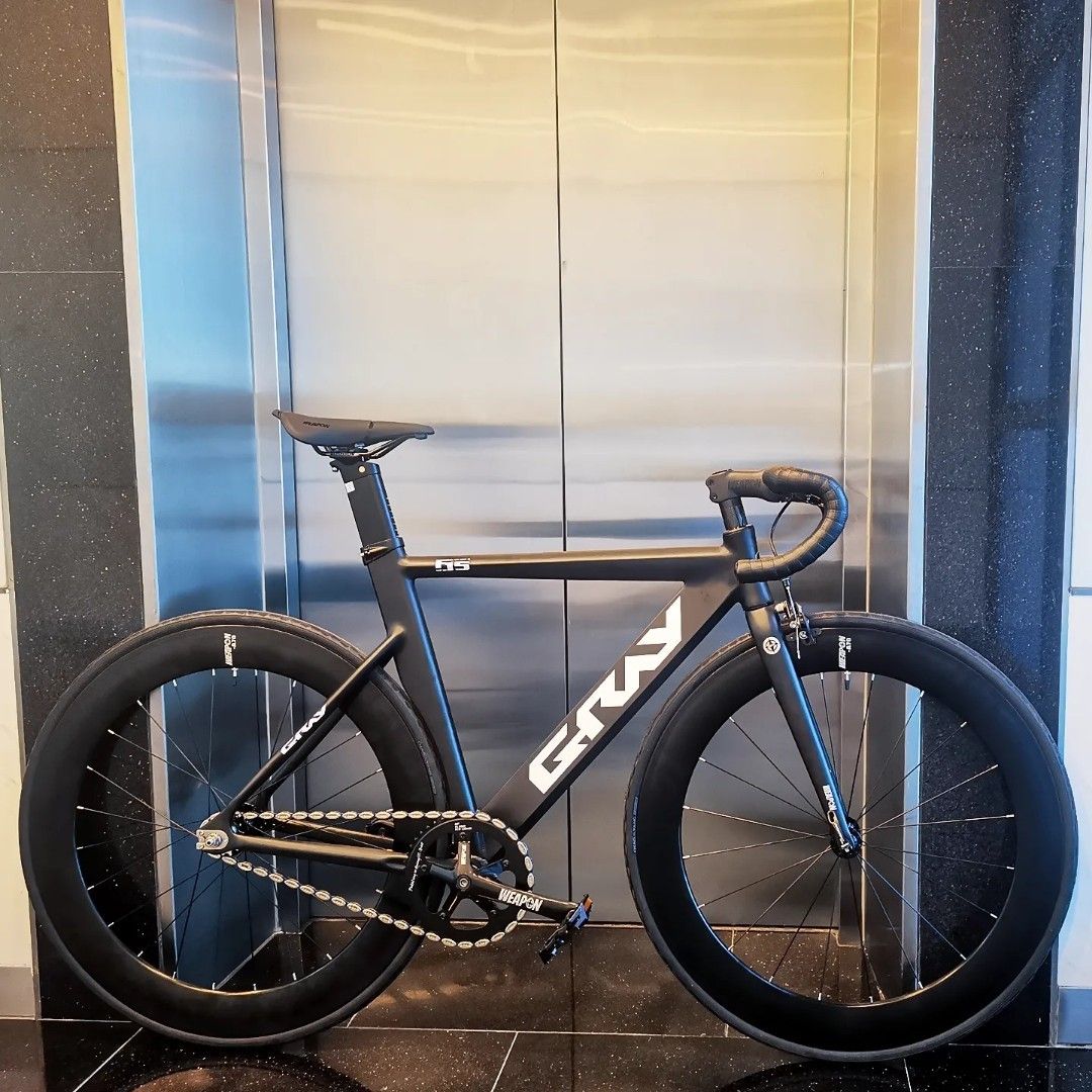 GRAY F15 fixie bike fixed gear bike track bike Frameset 450 complete bike 750 aero design customization available