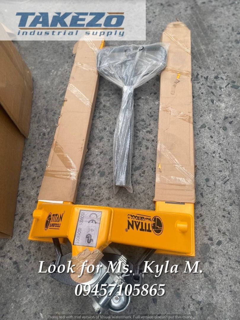 Hand Pallet, Commercial & Industrial, Construction Tools & Equipment on ...