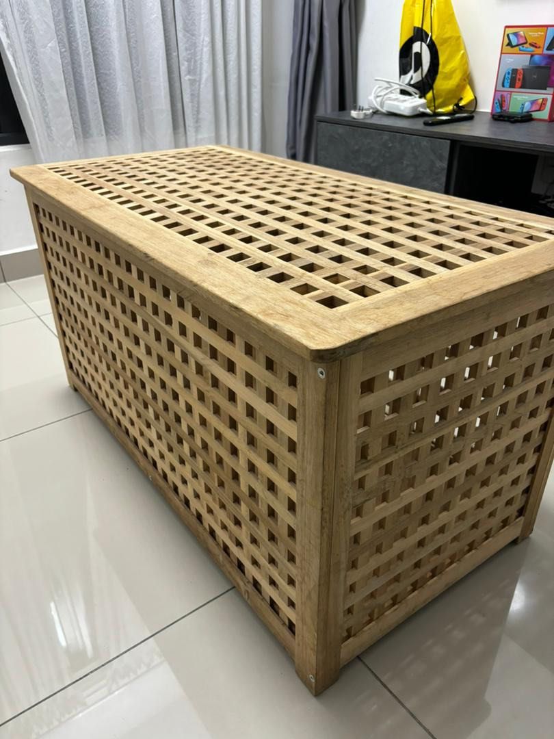 IKEA HOL STORAGE TABLE, Furniture & Home Living, Furniture, Tables