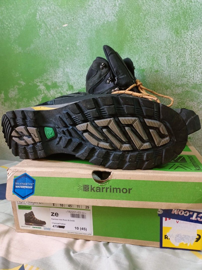 Karrimor Hot Rock Mens Walking Boots Sports Equipment Hiking Camping on Carousell