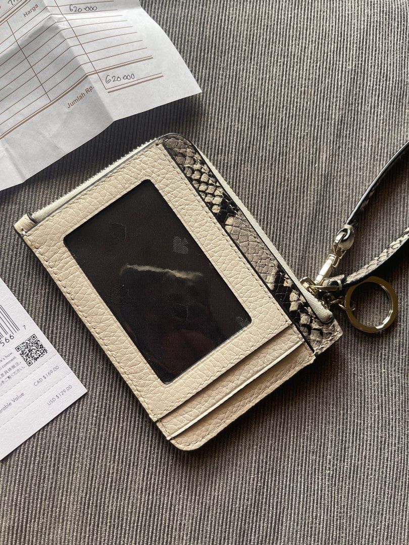 Kate spade id keychain best sale
