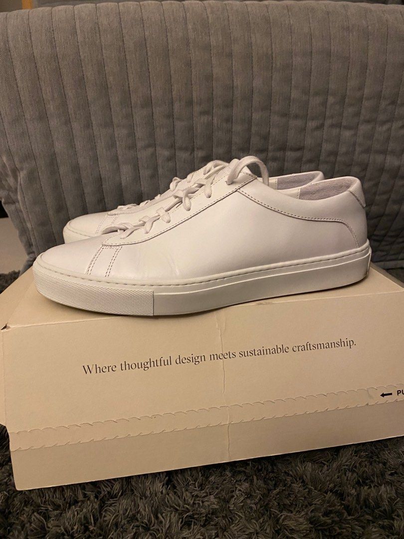 Koio Capri white sneakers, Men's Fashion, Footwear, Sneakers on