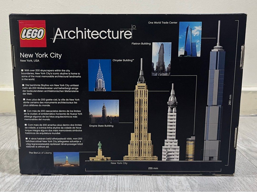 Lego Architecture Skyline New York City Hobbies Toys Toys Games on Carousell