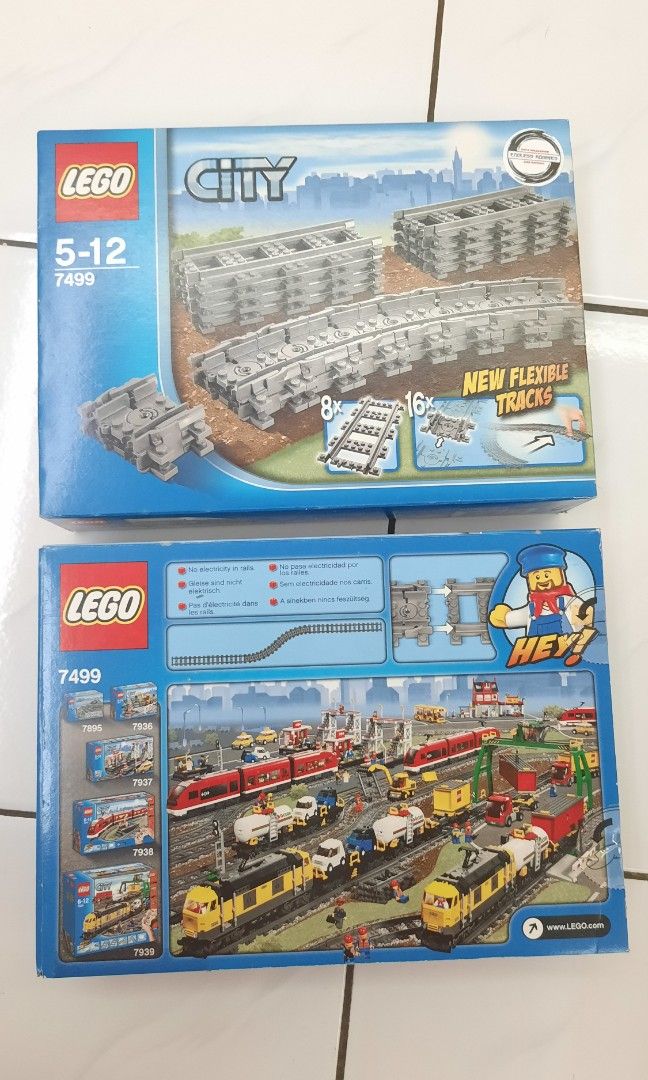 Lego city flexible tracks cheap