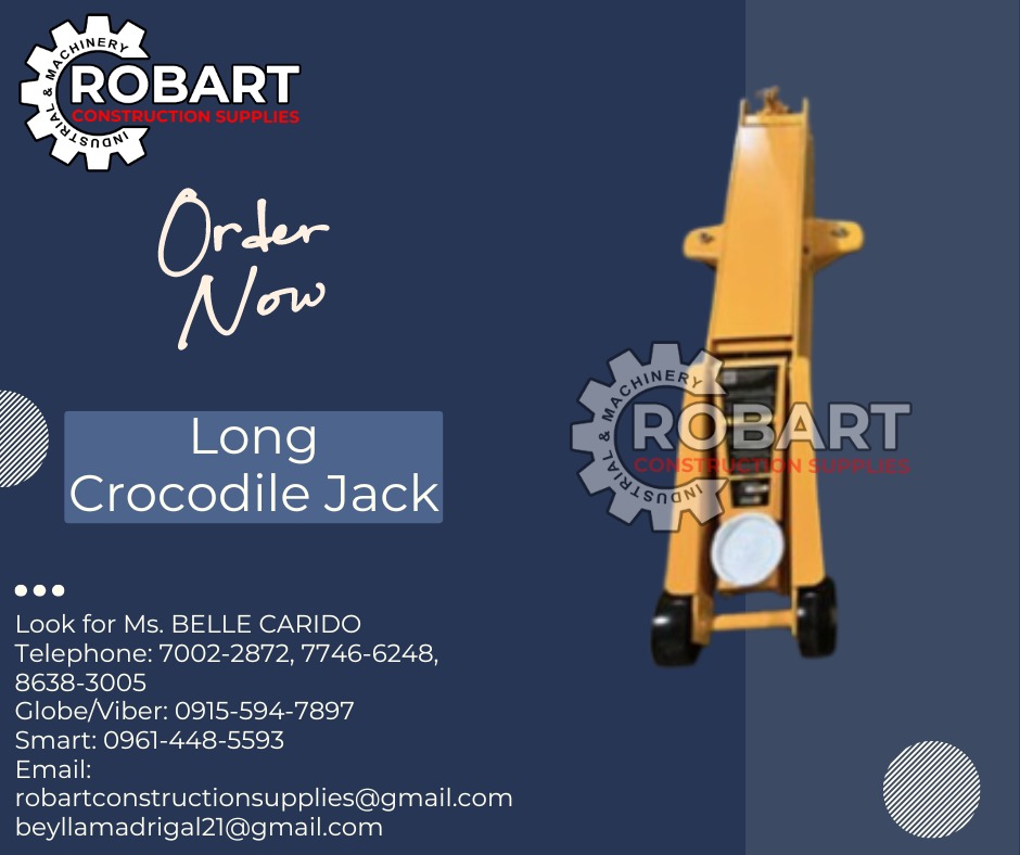 Long Crocodile Jack, Commercial & Industrial, Construction Tools