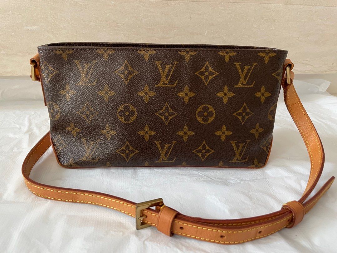 LOUIS VUITTON Monogram Trotteur Shoulder Crossbody Bag LV Carousell