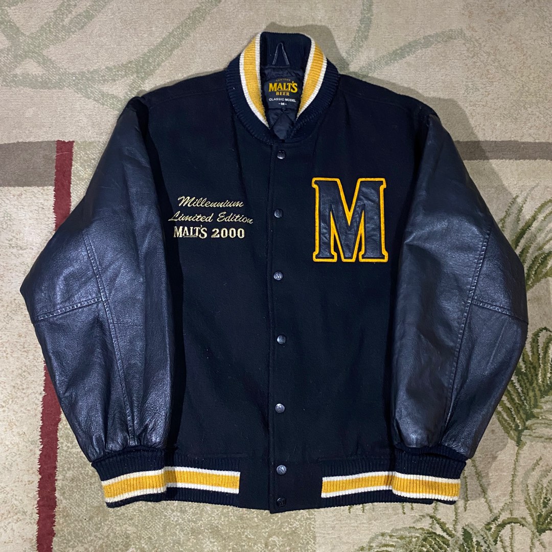 Malts Beer Varsity Jacket, Women's Fashion, Coats, Jackets and