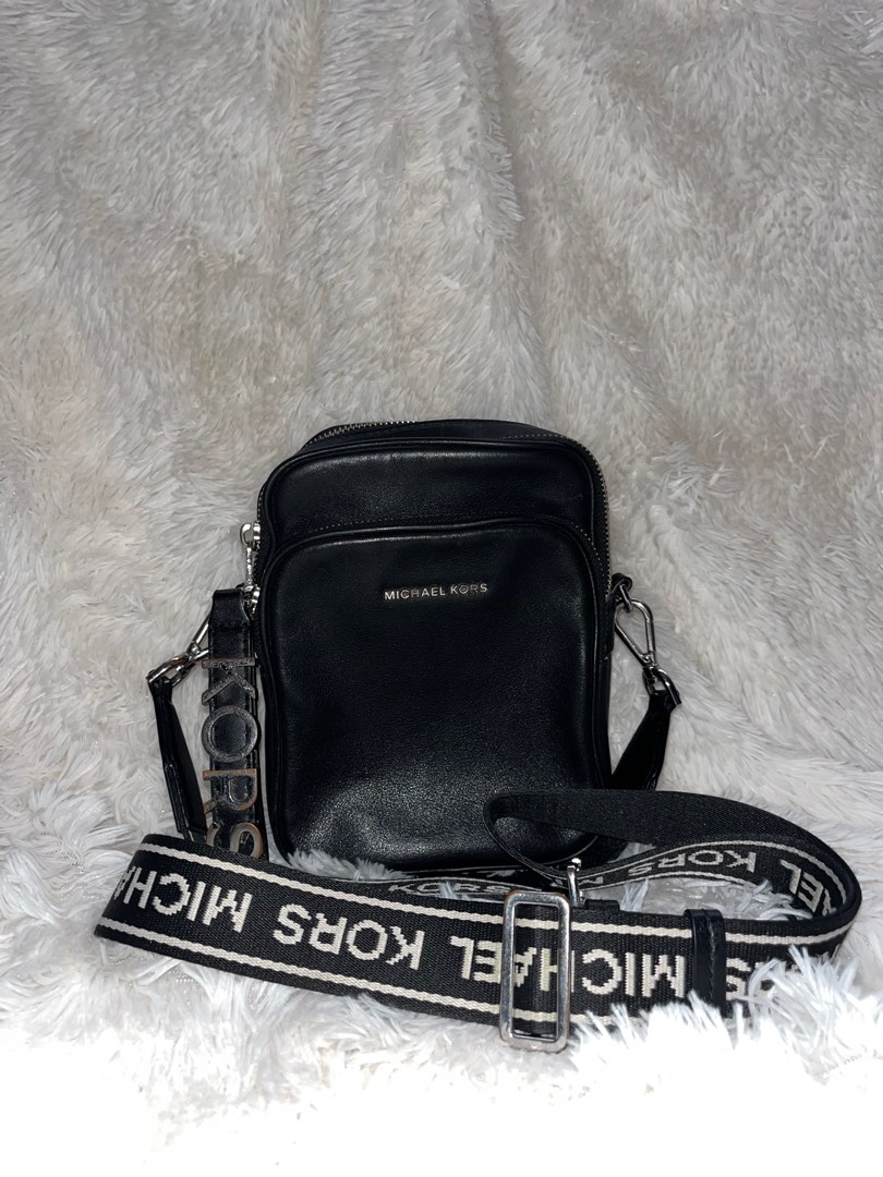Michael kors logo tape crossbody top