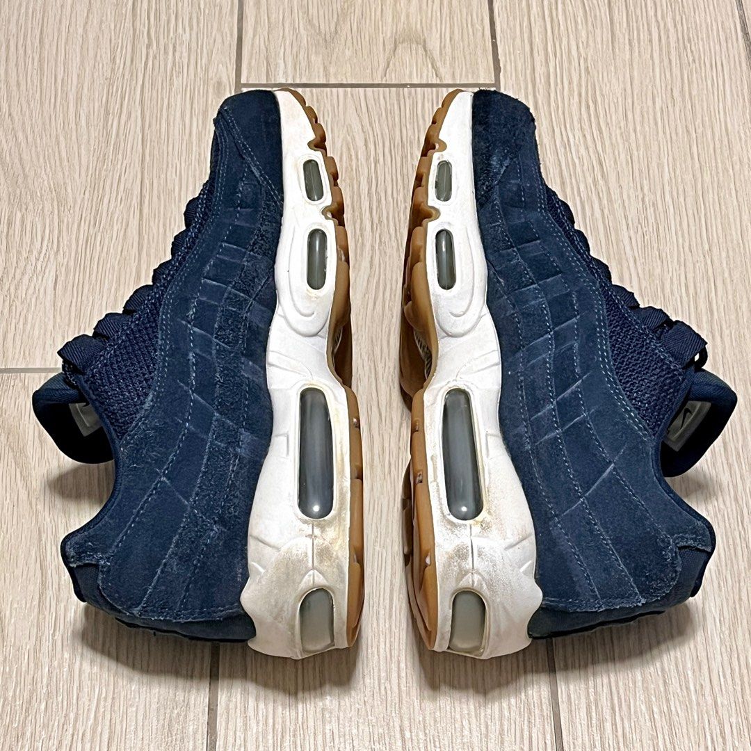 Blue suede air max 95 new arrivals