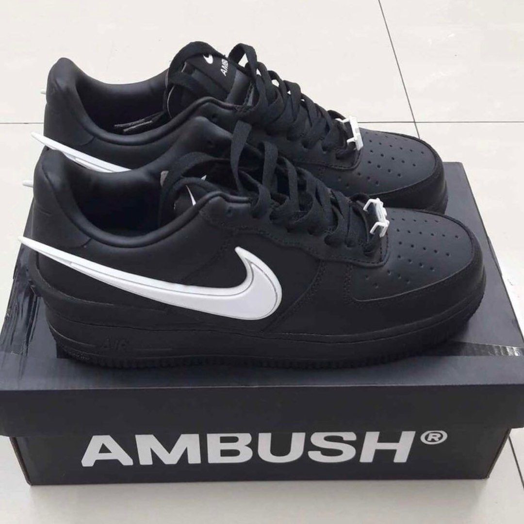 Nike Ambush Air Force 1 Low Black (Category: Sneakers) located in Manila. Submitted by declutterwithzed (Listing ID 1311960520, Image 2). Description: For sale or swap. Size Men’s US 8 - No issues - In great brand even condition Posted price ₱3,500 ❌ Discounted to ₱2,500 ❌ But ₱1,800 na lang (wala na po box, nabasa so tinapon na po) ₱1,800 last price para sa sure buyer ✅.