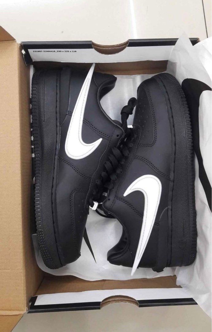 Nike Ambush Air Force 1 Low Black (Category: Sneakers) located in Manila. Submitted by declutterwithzed (Listing ID 1311960520, Image 1). Description: For sale or swap. Size Men’s US 8 - No issues - In great brand even condition Posted price ₱3,500 ❌ Discounted to ₱2,500 ❌ But ₱1,800 na lang (wala na po box, nabasa so tinapon na po) ₱1,800 last price para sa sure buyer ✅.