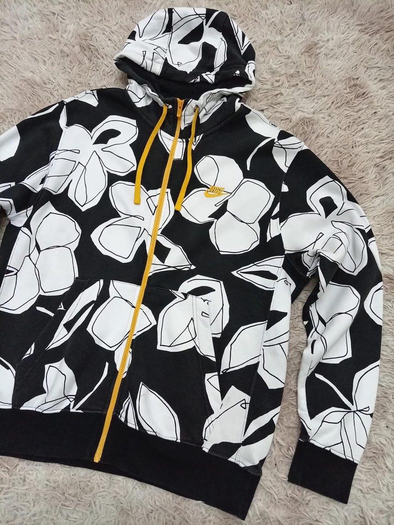 NIKE FLORAL HOODIE