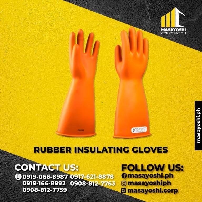 NOVAX Rubber Insulating Gloves Class 1 Hand Protection PPE