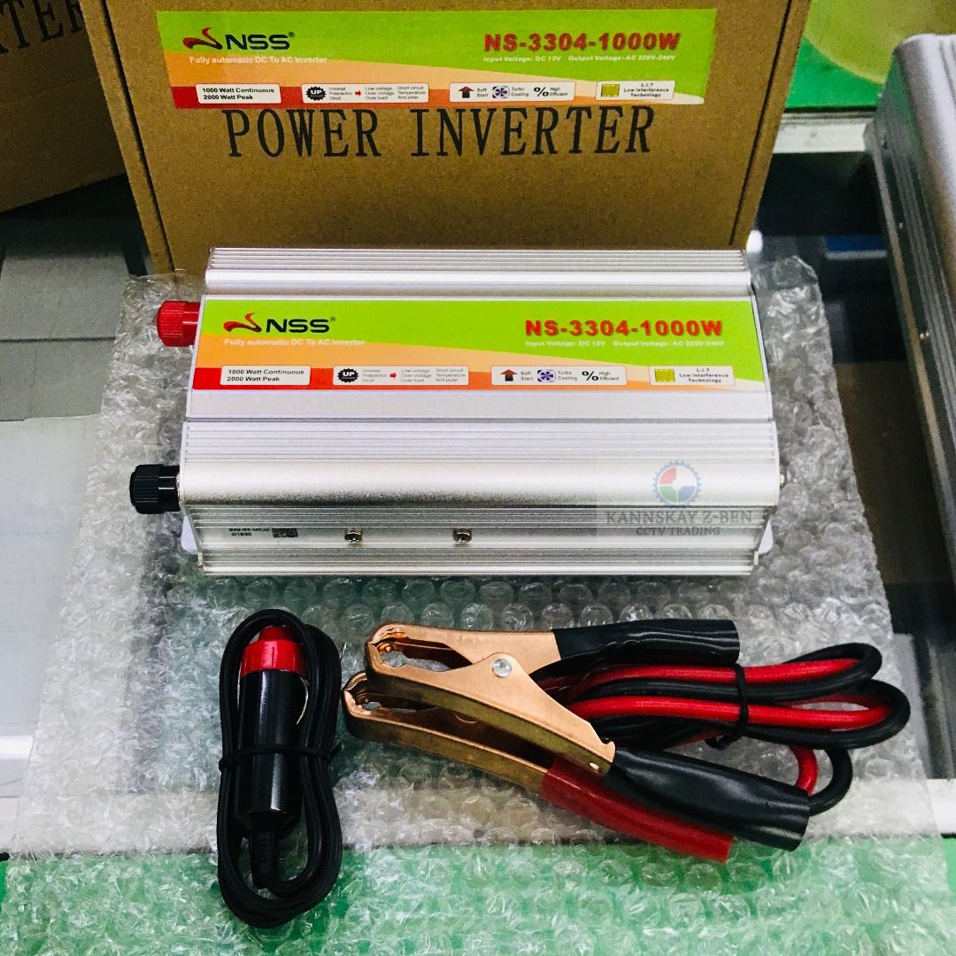 Nss Power Inverter 500W | 1000W | 2000W 12V Dc In - 220v Ac Out Fully ...