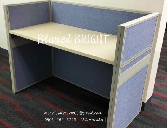 Office Partition : Single Cubicle (full fabric ) Office furniture ...