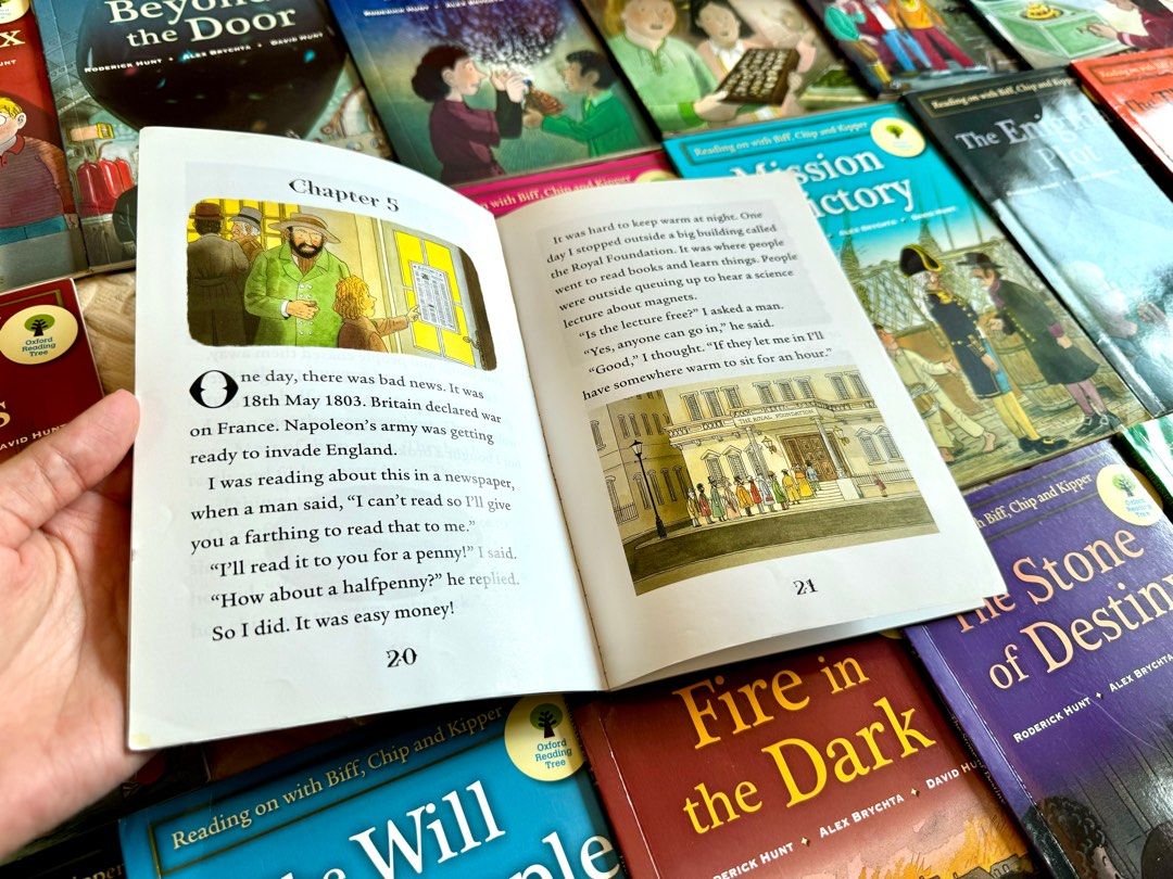 Oxford Reading Tree Stage 10-12, 共18本, 興趣與生活, 書本& 文具