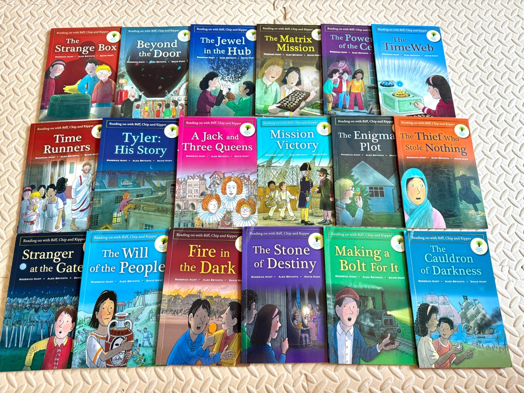 Oxford Reading Tree Stage 10-12, 共18本, 興趣與生活, 書本& 文具