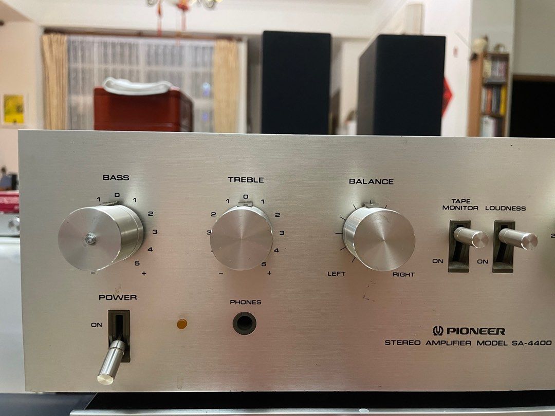 Pioneer SA-4400 Stereo Amplifier 日本先鋒美聲綜合擴大機, 耳機及