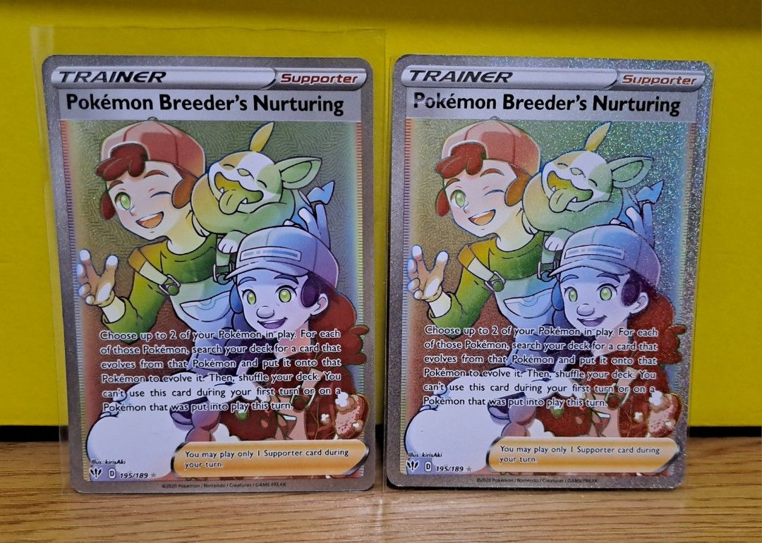 free pokemon cards online Pokemon TCG: Pokemon Breeder's Nurturing 166/189