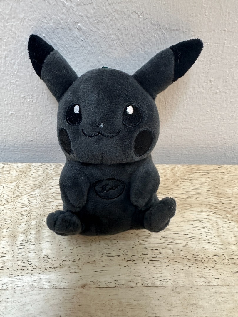 Pokemon Pikachu Black Lightning Bolt plush toy Hobbies Toys Toys Games on Carousell