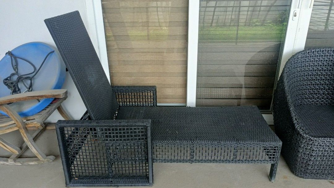 Pre loved Gardenline Reclining Sun Lounger
