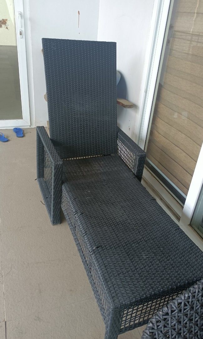 Pre loved Gardenline Reclining Sun Lounger