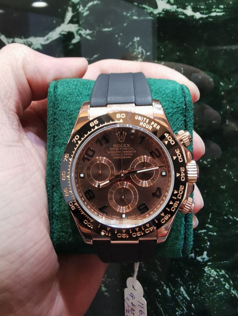 Rolex daytona rose gold chocolate dial 116515ln online