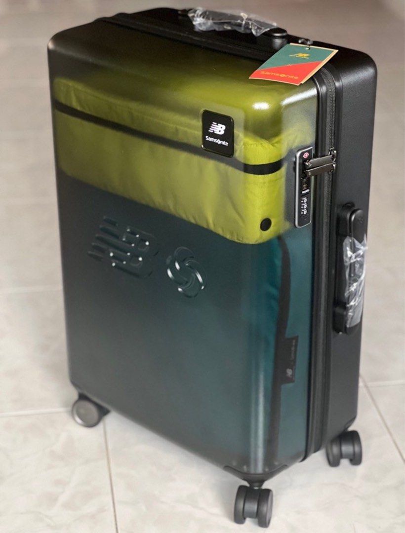 Samsonite x New Balance Black Luggage