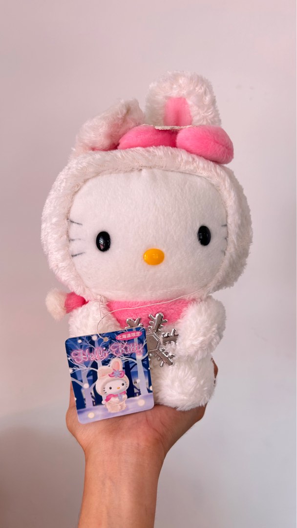 Sanrio Snow Rabbit Sanrio Hello Kitty Stuffed Toy Snow Rabbit Hokkaido Limited Edition ...