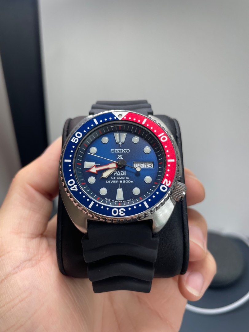 Seiko Padi Turtle Rubber Strap SEIKO Prospex SRPE99K1 Padi Turtle
