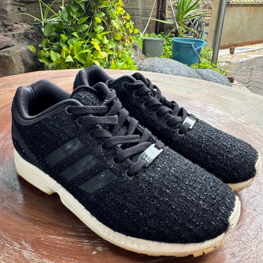 Adidas zx flux black glitter clearance
